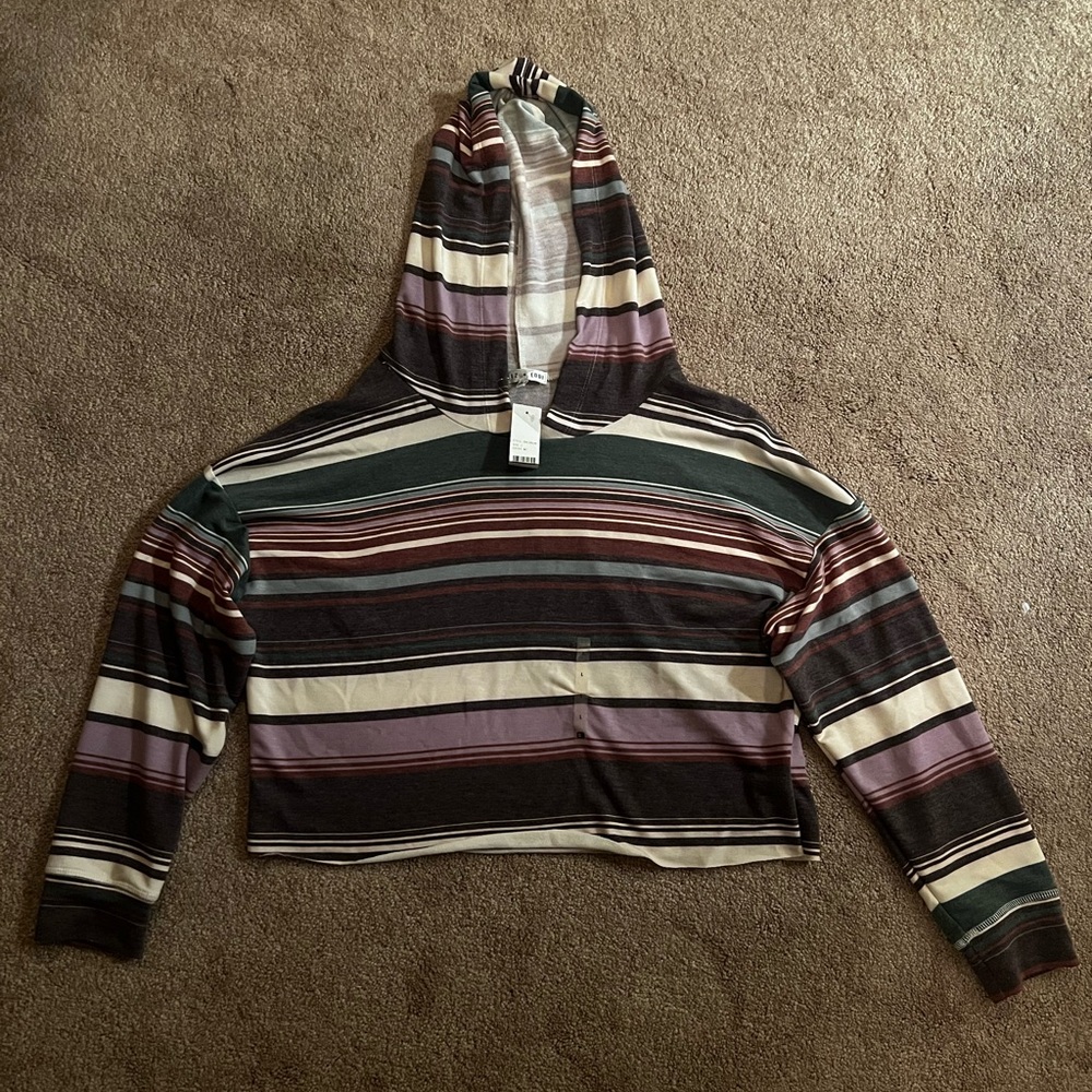 Striped Multicolor Women's Hoodie